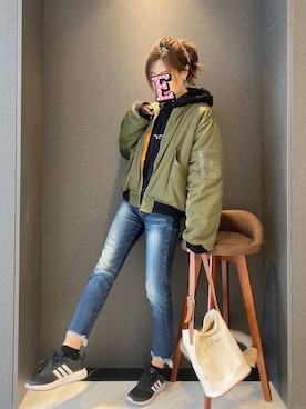 E F F I Eさん(レディース・163cm)の冬コーディネート