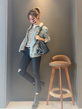 E F F I Eさん（レディース・163cm）の冬コーディネート