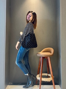 E F F I Eさん（レディース・163cm）の春コーディネート