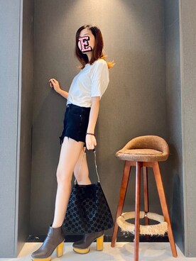 E F F I Eさん（レディース・163cm）の夏コーディネート