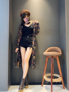 E F F I Eさん（レディース・163cm）の夏コーディネート