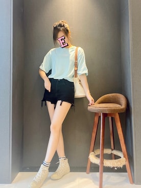 E F F I Eさん（レディース・163cm）の夏コーディネート