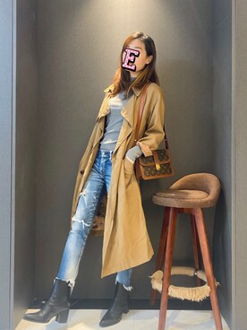 E F F I Eさん（レディース・163cm）の秋コーディネート