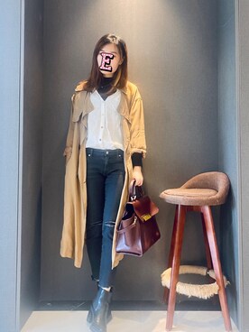 E F F I Eさん（レディース・163cm）の秋コーディネート