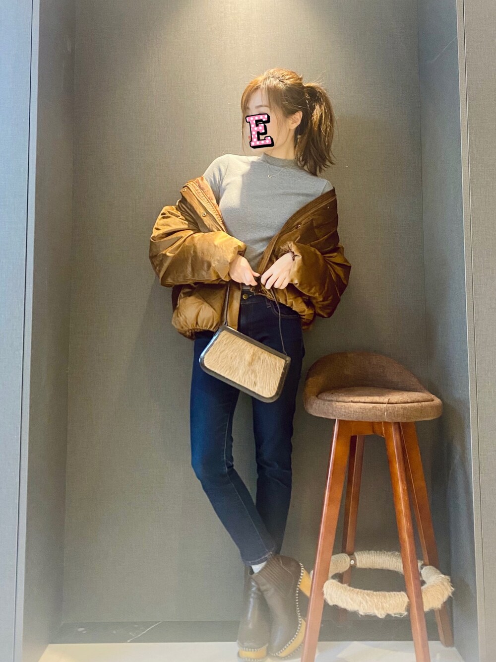美品✨MOUSSY（マウジー） WOOD SOLE ブーツ☘️厚底 サイドジップ MOUSSY（マウジー）の「SIDE GORE WOOD SOLE BOOTS（ブーツ