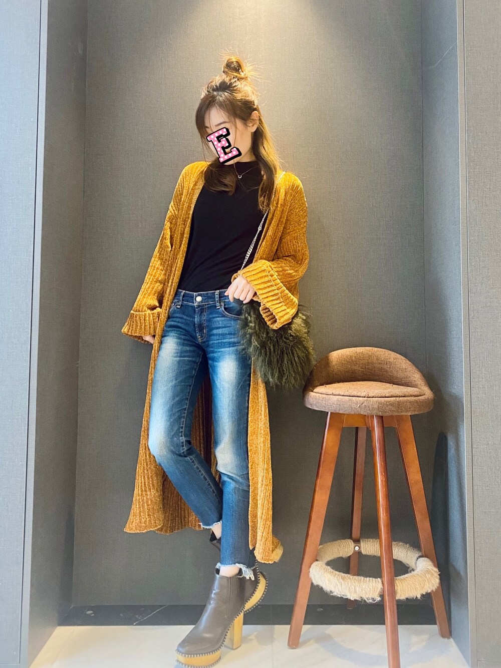 MOUSSY（マウジー）の「SIDE GORE WOOD SOLE BOOTS（ブーツ