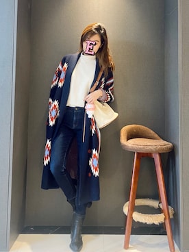 「MAISON DE REEFUR（メゾンドリーファー）のアイテム（トートバッグ）」を使った、E F F I Eさん（レディース・163cm）の春コーディネート