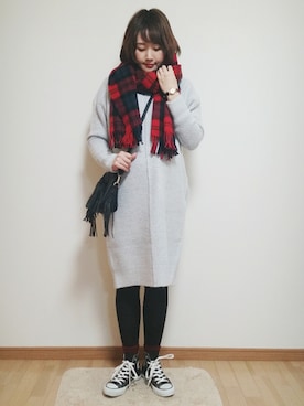 omi*さん（レディース・161cm）の冬コーディネート