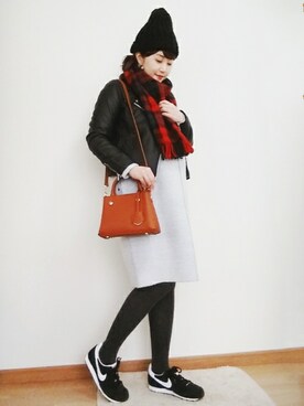 omi*さん（レディース・161cm）の冬コーディネート