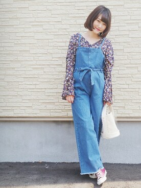 omi*さん（レディース・161cm）の春コーディネート