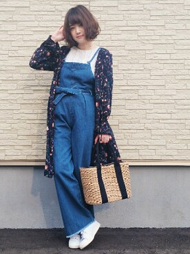 omi*さん（レディース・161cm）の春コーディネート