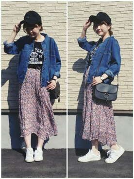 omi*さん（レディース・161cm）の春コーディネート