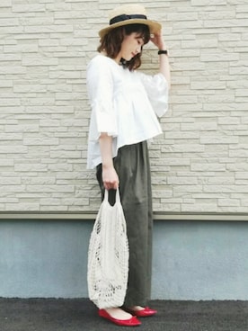 omi*さん(レディース・161cm)の夏コーディネート