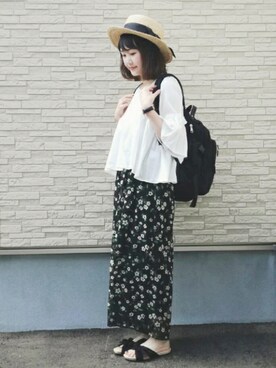 omi*さん(レディース・161cm)の夏コーディネート