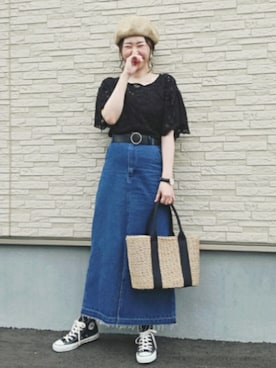 omi*さん（レディース・161cm）の夏コーディネート