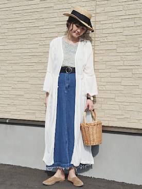 omi*さん（レディース・161cm）の夏コーディネート