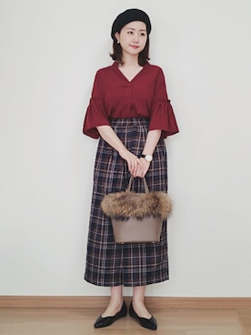 omi*さん(レディース・161cm)の秋コーディネート