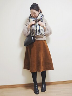 omi*さん（レディース・161cm）の冬コーディネート