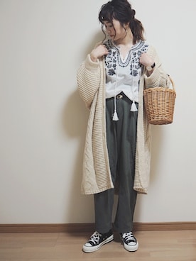 omi*さん（レディース・161cm）の春コーディネート