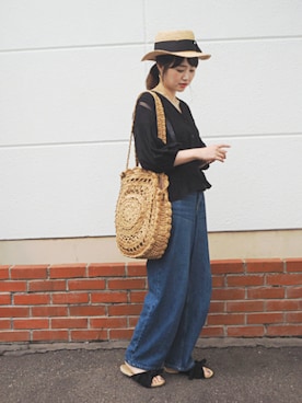 omi*さん（レディース・161cm）の夏コーディネート