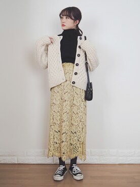 omi*さん（レディース・161cm）の冬コーディネート