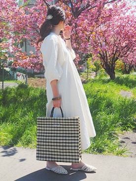 omi*さん（レディース・161cm）の春コーディネート