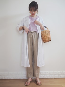 omi*さん（レディース・161cm）の夏コーディネート