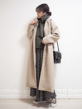 omi*さん（レディース・161cm）の冬コーディネート