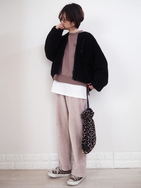 omi*さん（レディース・161cm）の冬コーディネート