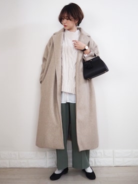 omi*さん（レディース・161cm）の冬コーディネート