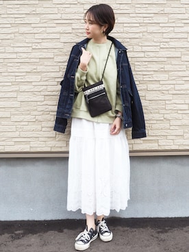 omi*さん（レディース・161cm）の春コーディネート