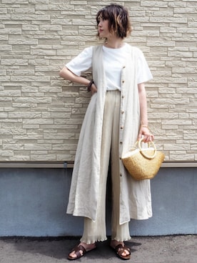 omi*さん（レディース・161cm）の夏コーディネート