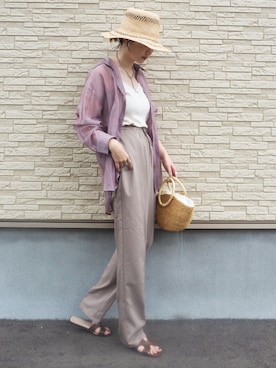 omi*さん(レディース・161cm)の夏コーディネート