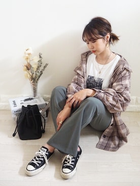 omi*さん(レディース・161cm)の秋コーディネート
