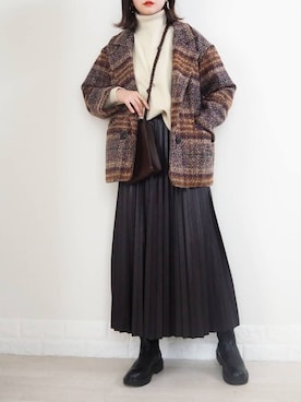 omi*さん(レディース・161cm)の冬コーディネート