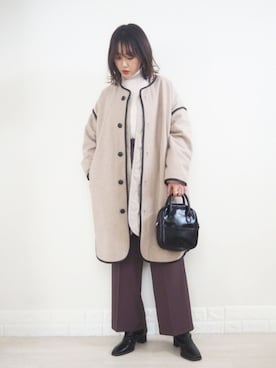 omi*さん(レディース・161cm)の冬コーディネート