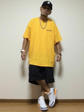「Jordan」｜「アイテム（腕時計）」を使った、keitaman_7さん（メンズ・168cm）の秋コーディネート