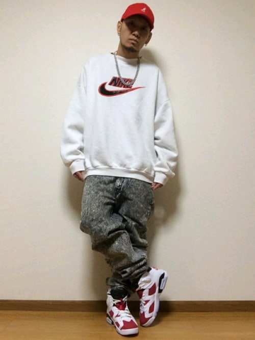 Keitaman 7 Air Jordanのスニーカーを使ったコーディネート Wear