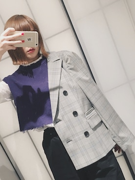 Yamasaki Yumekoさん(レディース・158cm)の春コーディネート