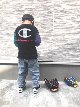 kanchiさん（キッズ・110cm）の春コーディネート