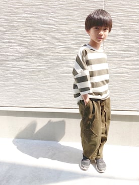 kanchiさん（キッズ・110cm）の春コーディネート