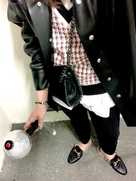「ライブ」｜「アイテム（その他）」を使った、Jyonさん（レディース・162cm）の秋コーディネート