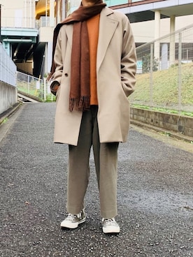 「CT70s」｜「アイテム（その他アウター）」を使った、27さん（メンズ・170cm）の冬コーディネート