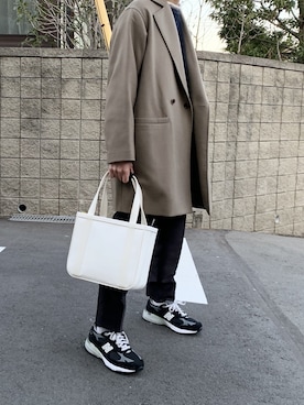 「new balance 993」｜27さん（メンズ・170cm）の冬コーディネート
