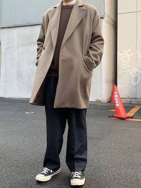 「CT70s」｜「アイテム（その他アウター）」を使った、27さん（メンズ・170cm）の冬コーディネート
