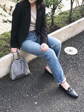 「BCBGMAXAZRIA（ビーシービージーマックスアズリア）のアイテム」を使った、mikiteeさん（レディース・166cm）の春コーディネート