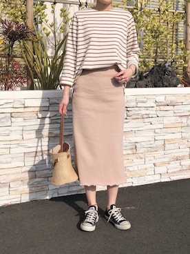 mikiteeさん（レディース・166cm）の春コーディネート