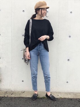 「平成最後のWEARISTAセンバツ」｜「アイテム（キャスケット）」を使った、mikiteeさん（レディース・166cm）の春コーディネート