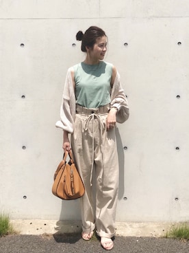 mikiteeさん（レディース・166cm）の夏コーディネート