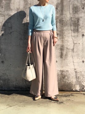 mikiteeさん（レディース・166cm）の春コーディネート